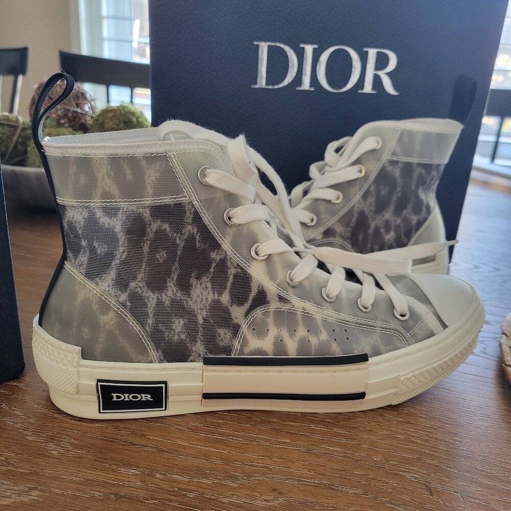 Dior B23 Sneaker Leopard print size 40